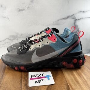 Men’s Size 12 - Nike React Element 87 ‘Solar Red’ Sneakers AQ1090-006 nby